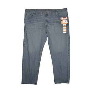 WRANGLER NEW $45 Five Star Premium Denim Comfort‎ Flex Relaxed Jean Men's 46